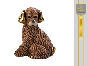 De Rosa, PIES COCKER-SPANIEL - urugwajska figurka z ceramiki