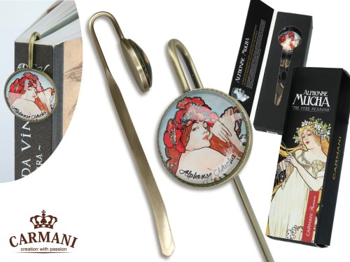 Carmani, zakładka do książki - A.Mucha - Cztery pory roku - Lato