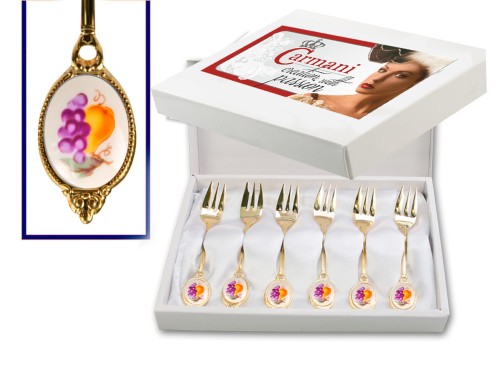 Carmani, widelczyki 6 szt