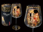 Carmani, kieliszek do wina - Klimt Pocałunek