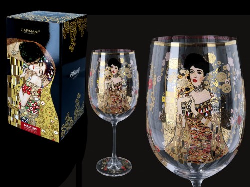 Carmani, kieliszek do wina - G. Klimt, Adele Bloch-Bauer