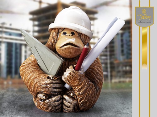 De Rosa Rinconada, figurka Orangutan-Architekt