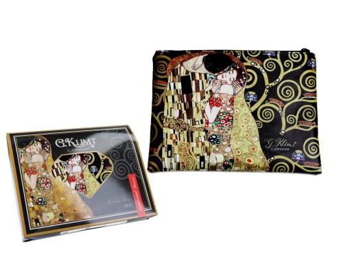 Kosmetyczka - G. Klimt. Pocałunek (CARMANI)